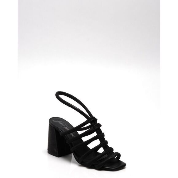 Free People - COLETTE CINCHED HEEL BLACK - Picture 6 of 12